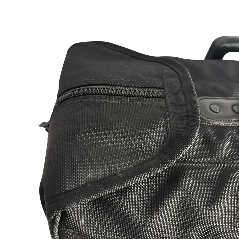 Briggs & Riley Black Ballistic Nylon 20” Compact Wheeled Garment Bag